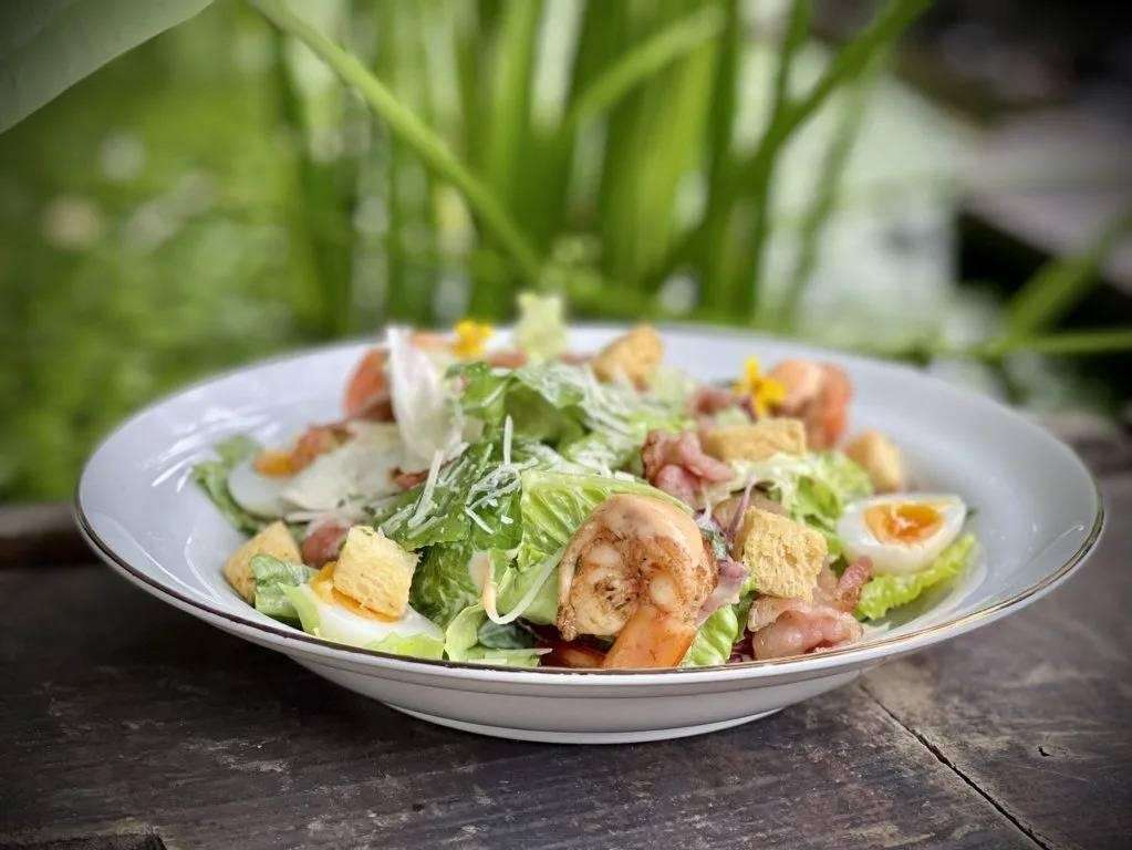 Món salad thanh đạm cân bằng cho thực đơn