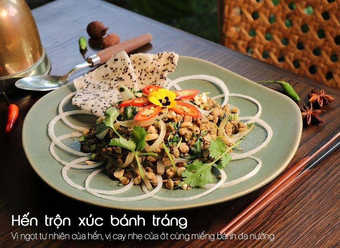 Món hến trộn nhà Chạm