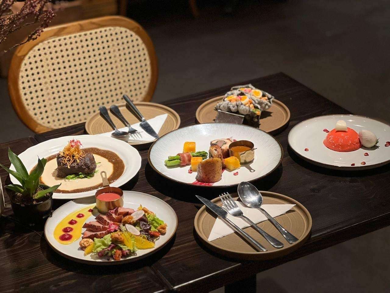 Có sự hài hoà giữa các món ăn