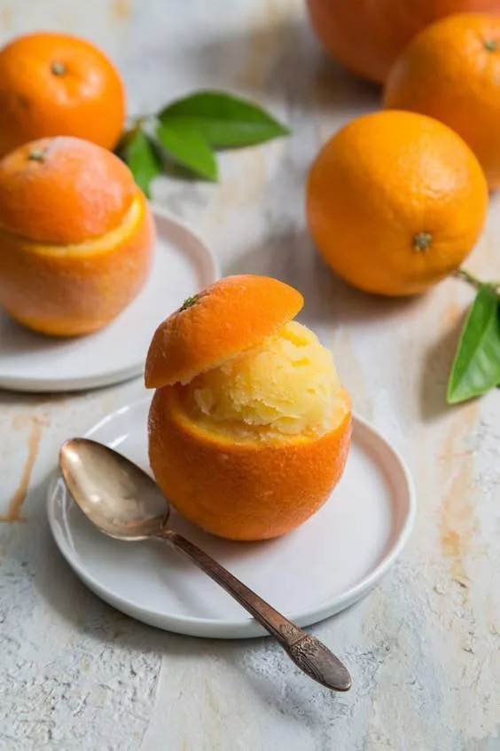 Sorbet là loại kem không chứa sữa