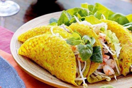 Bánh xèo tuy đơn giản nhưng để lại ấn tượng khó phai