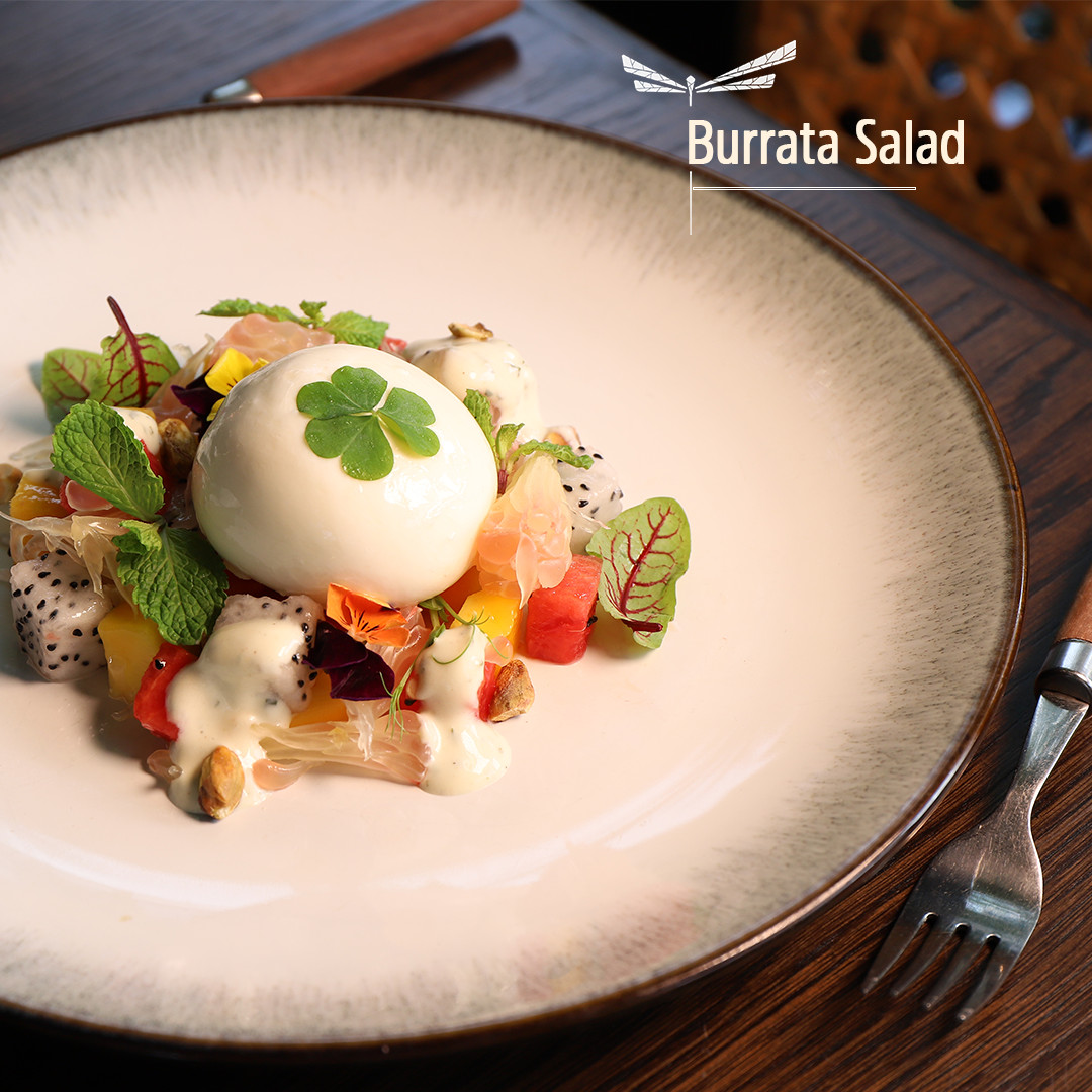 Salad phô mai Burrata