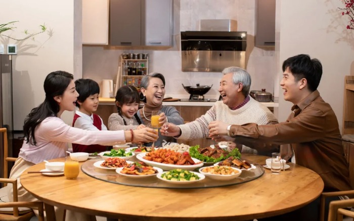 Thực đơn phải hợp với khẩu vị của nhiều thế hệ trong gia đình