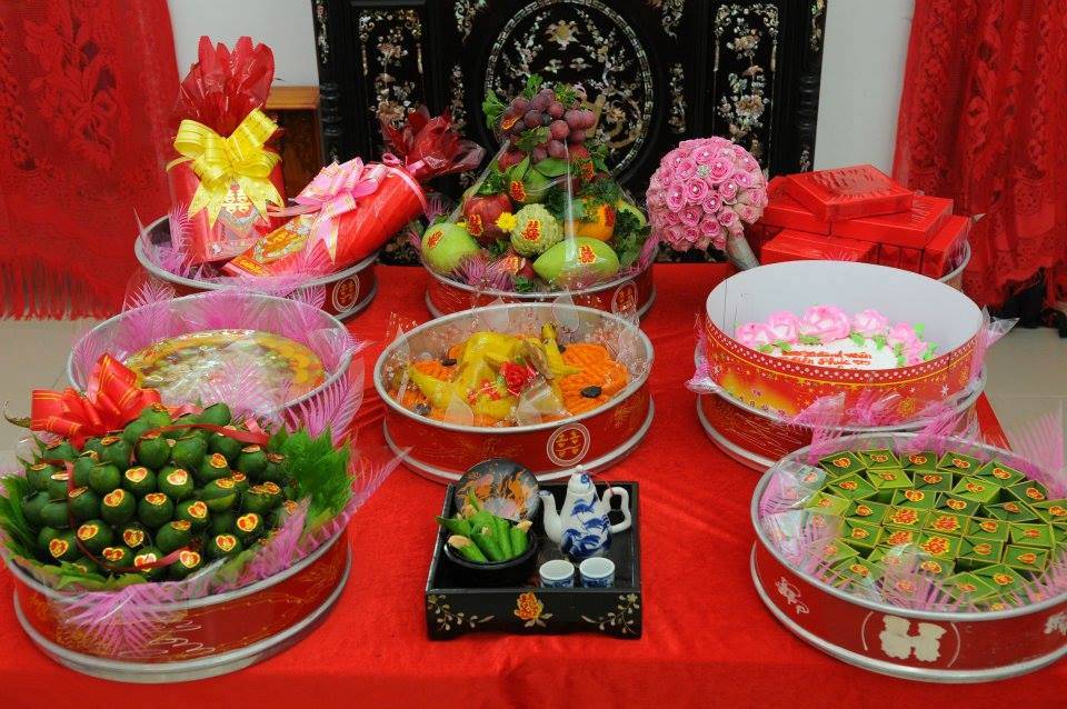 Chọn tráp cưới đơn giản theo kiểu truyền thống sẽ đỡ tốn kém hơn