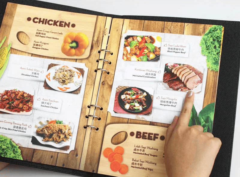 Nên chọn những quán có menu thể hiện giá rõ ràng