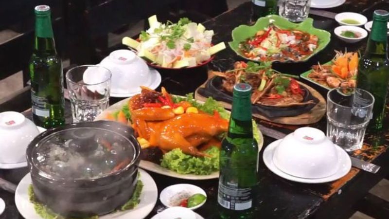 Thực đơn quán nhậu có sự đa dạng nhiều lựa chọn 