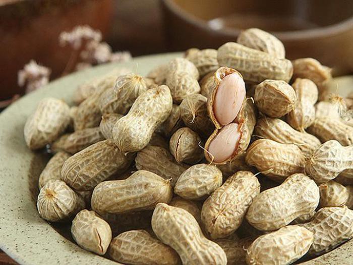 Lạc luộc món ăn không thể thiếu trong các mâm nhậu