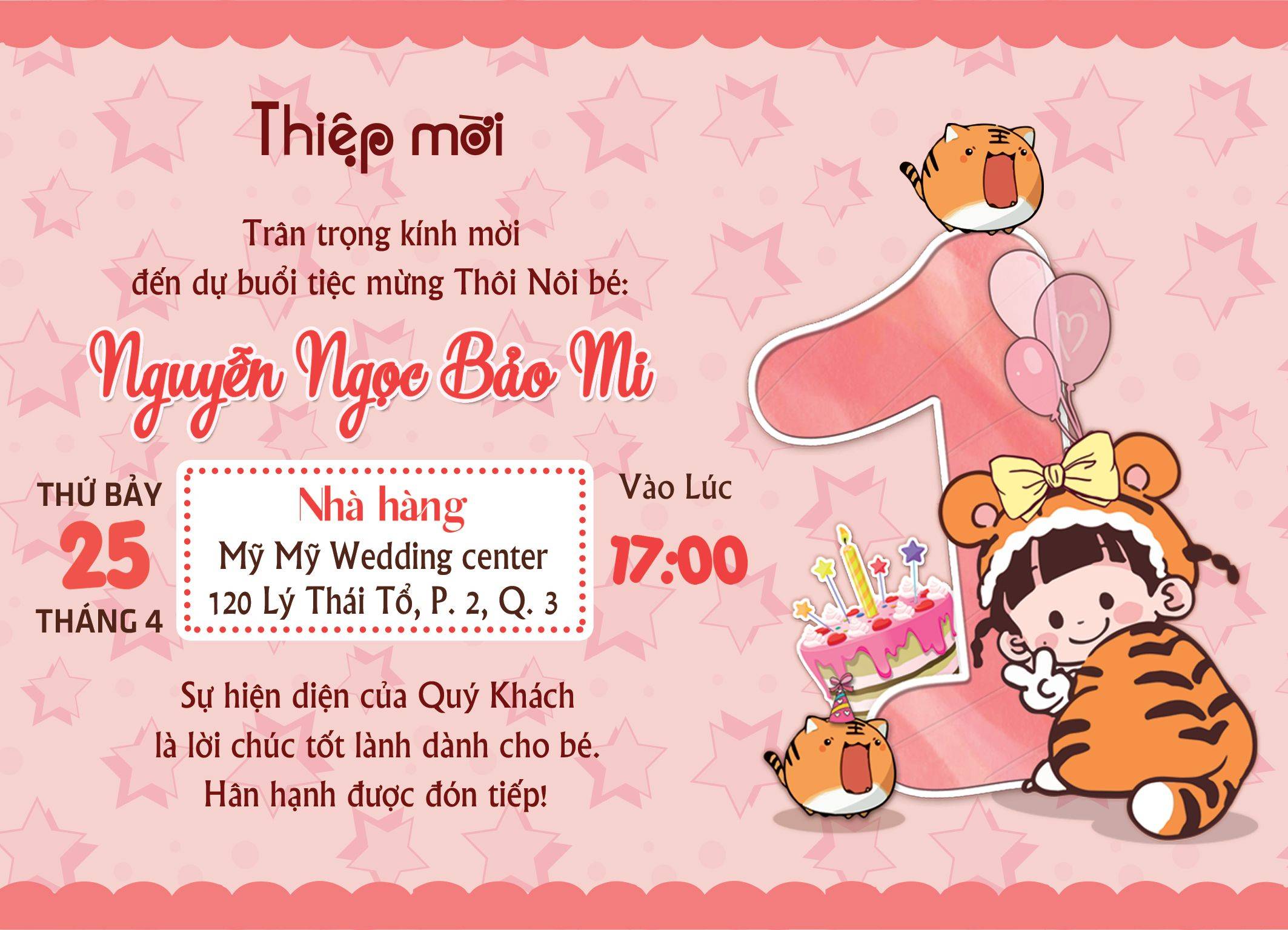 Chọn tông màu phù hợp với bé