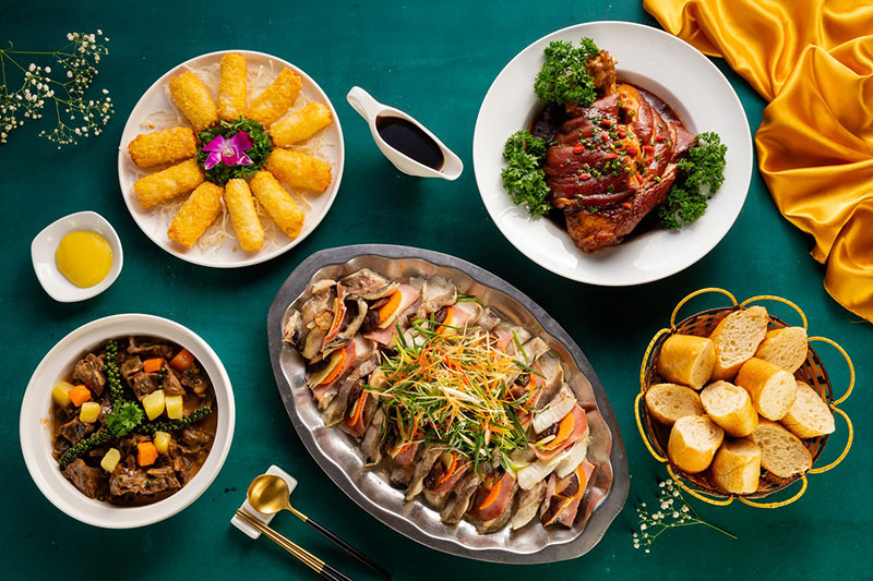 Chú ý đến sự cân đối về món ăn để tạo sự hài hoà cho thực đơn