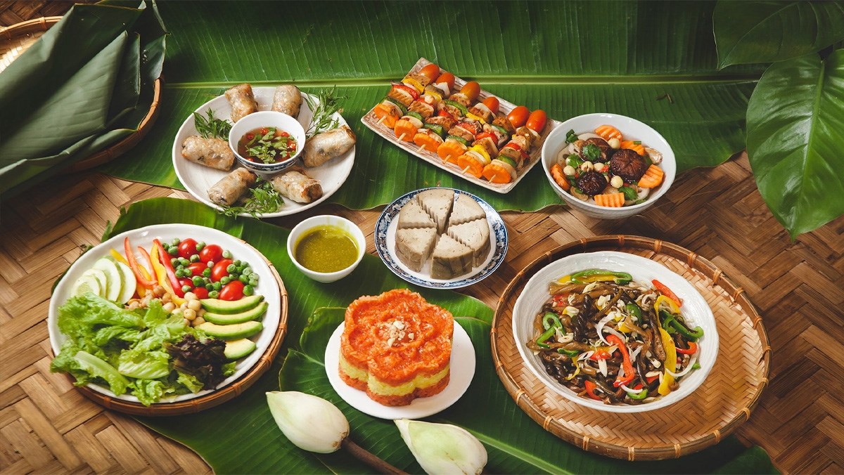 Món chay thanh đạm và rất tốt cho sức khoẻ, phù hợp cho bữa ăn của gia đình
