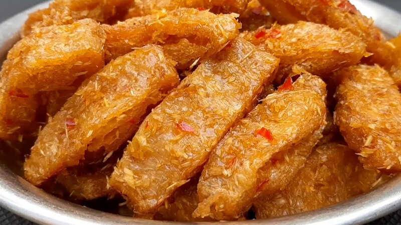 Sườn non chay chiên sả ớt tạo nên hương vị kích thích vị giác