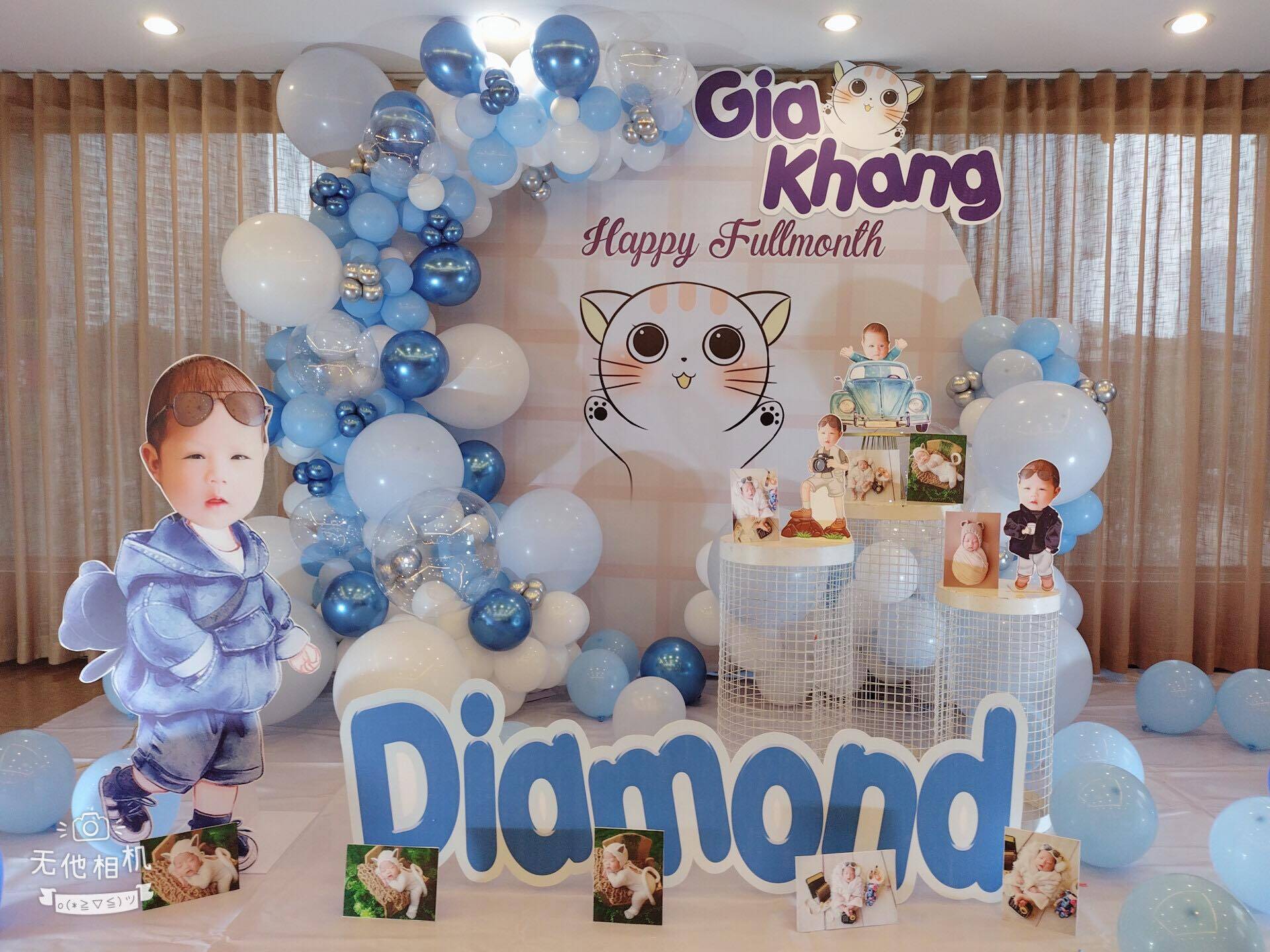Chọn backdrop in sẵn là cách để tiết kiệm thời gian