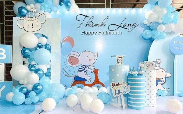 Cách Trang Trí Tiệc Đầy Tháng Cho Bé Trai Từ A-Z Cho Ba Mẹ Bận Rộn