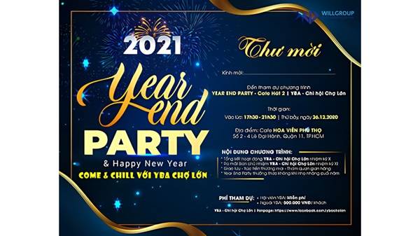 Thư mời đóng vai trò cung cấp thông tin cho sự kiện