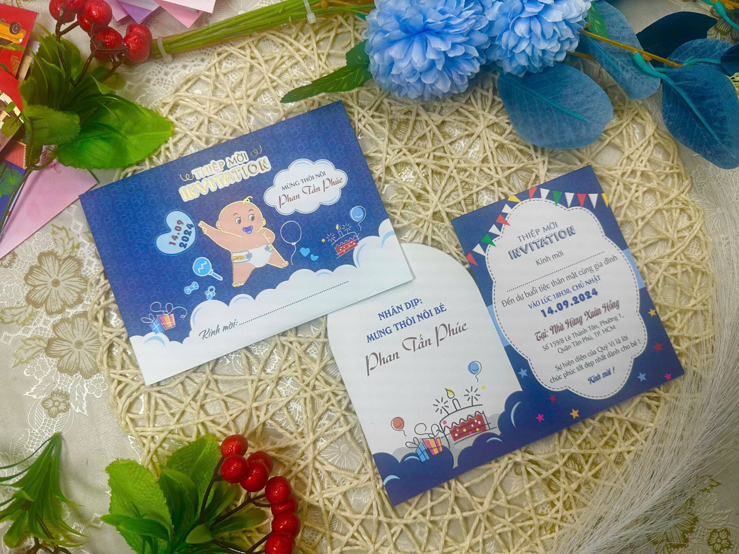 Viết Gì Trong Thiệp Thôi Nôi? Hướng Dẫn Cách Ghi Thiệp Thôi Nôi Chi Tiết