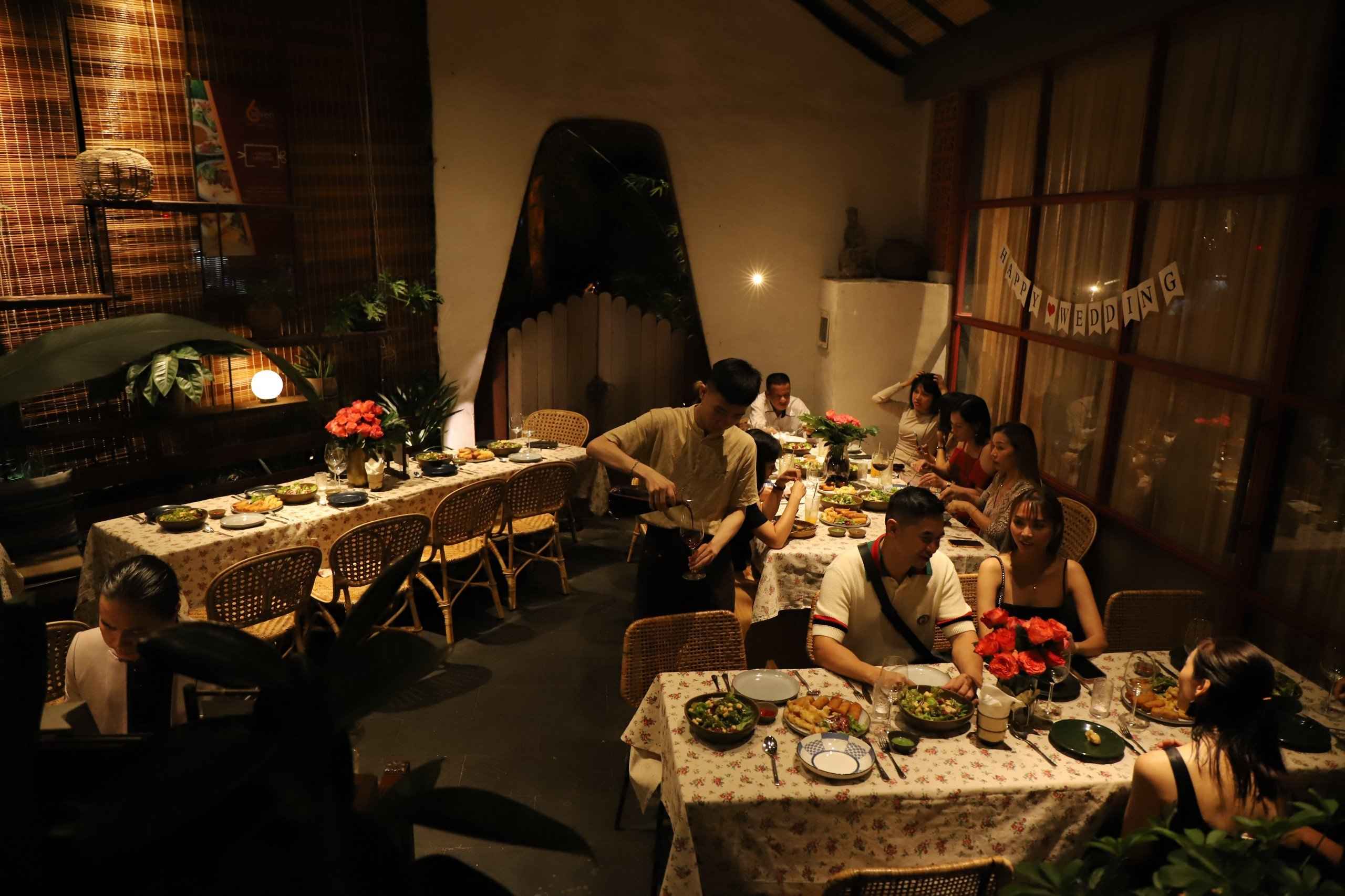 Không gian tạo sự gần gũi và ấm cúng