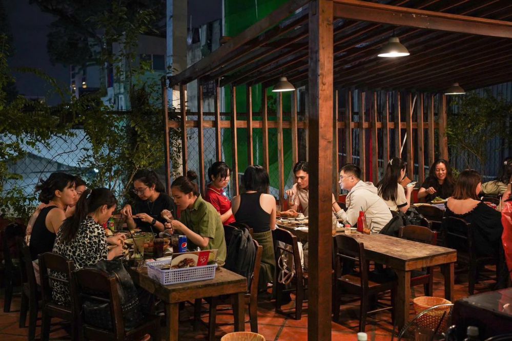Quán nhậu độc đáo thường có thiết kế không gian ấn tượng