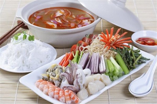 Món lẩu giúp cân bằng lại vị giác