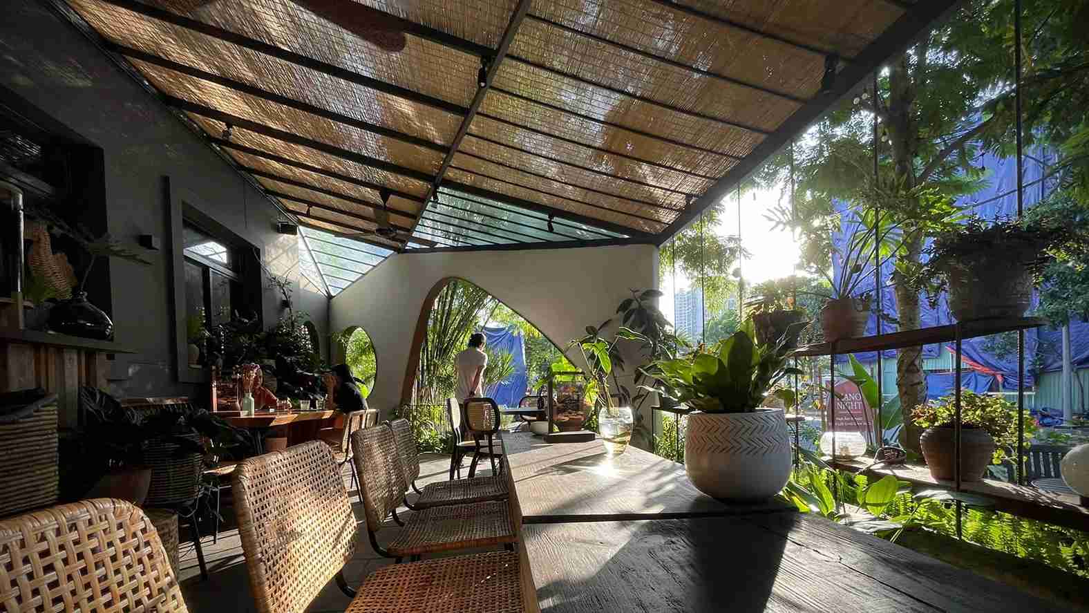 Không gian thiên nhiên xanh mát giữa khu đô thị hiện đại